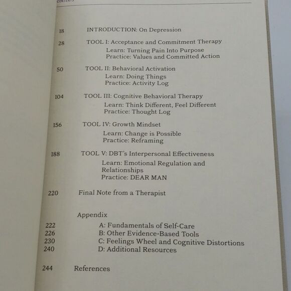 The Depression Guidebook Therapy Notebook - Picture 2 of 7